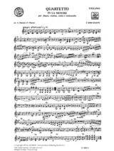 Quartetto in la minore - flauto violino viola violoncello